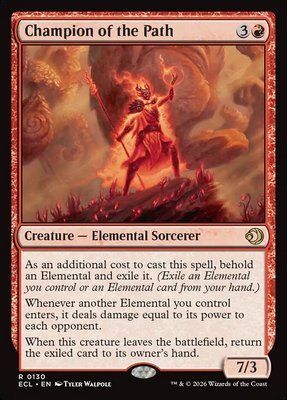 Champion of the Path, Normal, Regular Foil