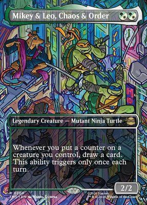 Mikey & Leo, Chaos & Order, Borderless
