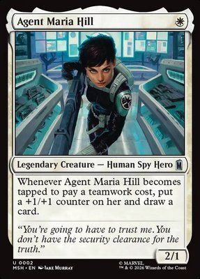Agent Maria Hill, Normal