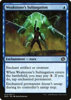 Weakstone's Subjugation, Normal