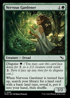 Nervous Gardener, Normal