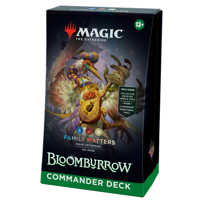 Bloomburrow: Family Matters Commander Deck (Magic the Gathering Колода Командира)