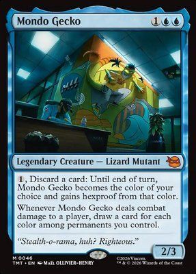 Mondo Gecko, Normal, Regular Foil