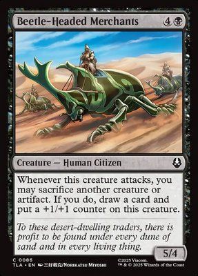 Beetle-Headed Merchants, Normal