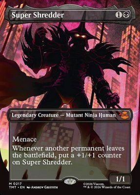 Super Shredder, Borderless