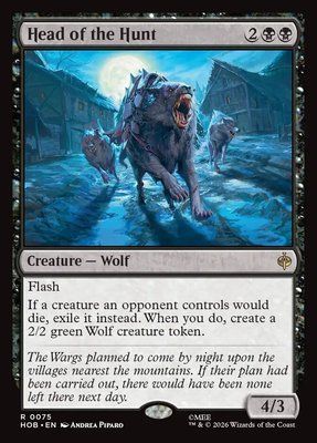 Head of the Hunt, Normal