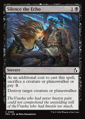 Silence the Echo, Normal