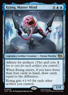Krang, Master Mind, Normal