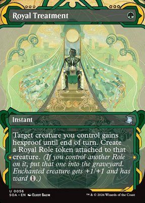 Royal Treatment, Borderless, Showcase