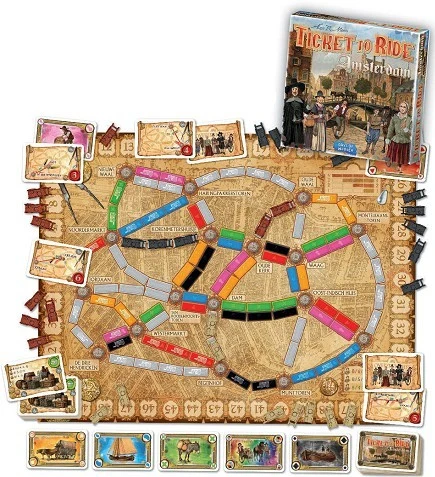 Ticket to Ride: Amsterdam (Квиток на поїзд: Амстердам) АНГЛ