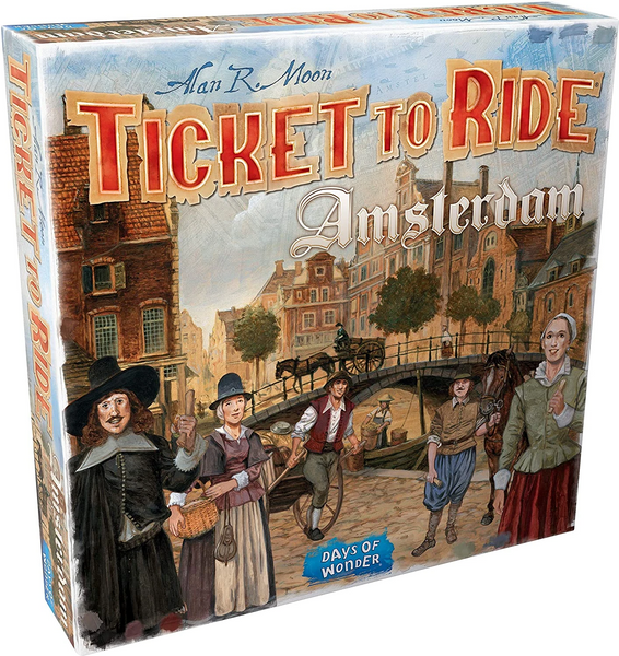 Ticket to Ride: Amsterdam (Квиток на поїзд: Амстердам) АНГЛ