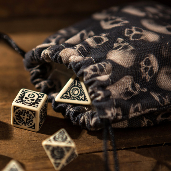 Мішечок для кубиків Skull Fullprint Dice Bag