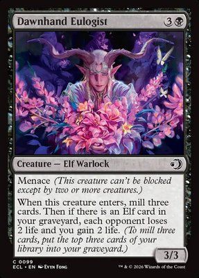 Dawnhand Eulogist, Normal