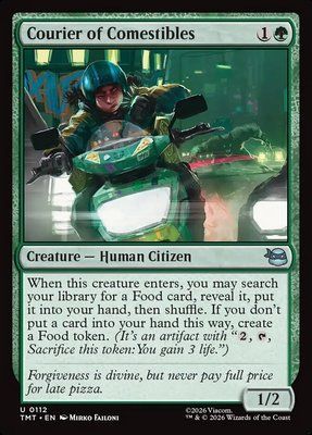 Courier of Comestibles, Normal