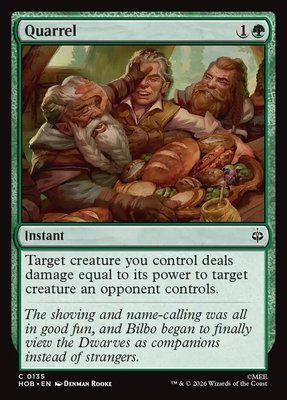 Quarrel, Normal, Regular Foil