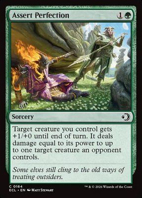 Assert Perfection, Normal, Regular Foil