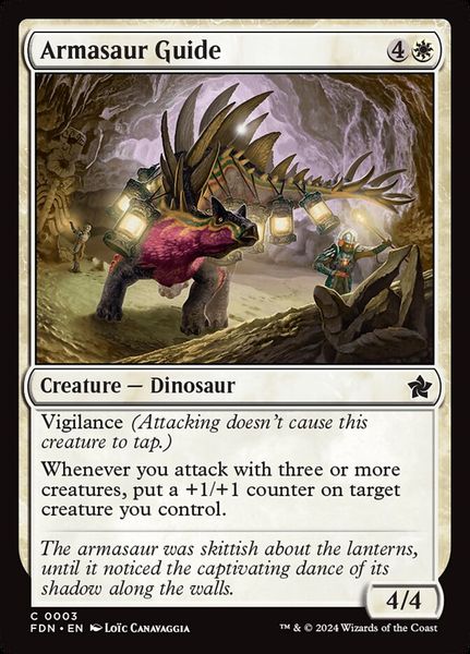 Armasaur Guide, Normal, Regular Foil