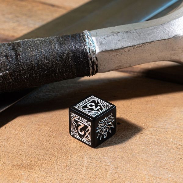 Набір кубиків Witcher Dice Set. Geralt - The Silver Sword