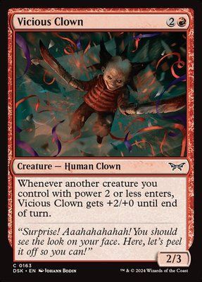 Vicious Clown, Normal, Regular Foil