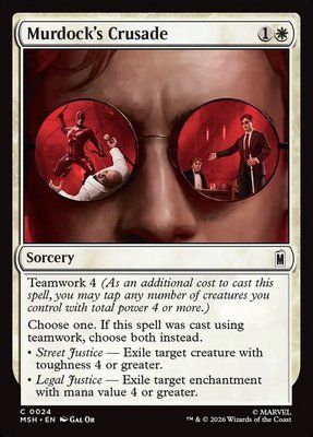 Murdock's Crusade, Normal