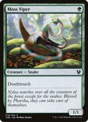 Moss Viper, Normal