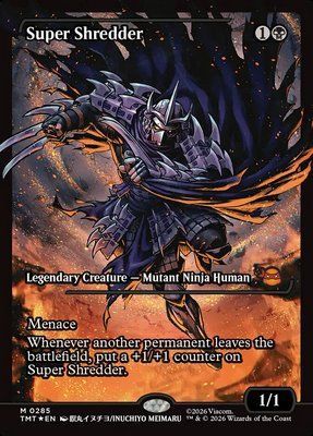Super Shredder, Normal, Regular Foil