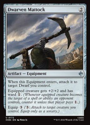 Dwarven Mattock, Normal