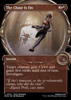 The Chase Is On, Showcase