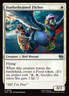 Featherbrained Filcher, Normal, Regular Foil