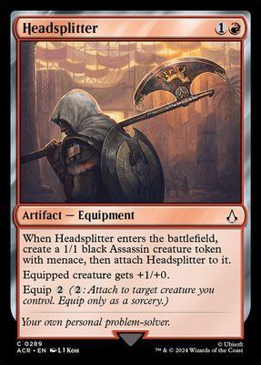 Headsplitter, Normal