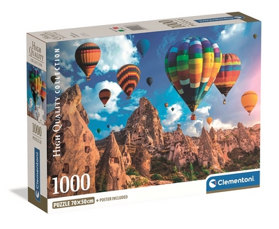 Пазли Balloons in Cappadocia, 1000, Clementoni
