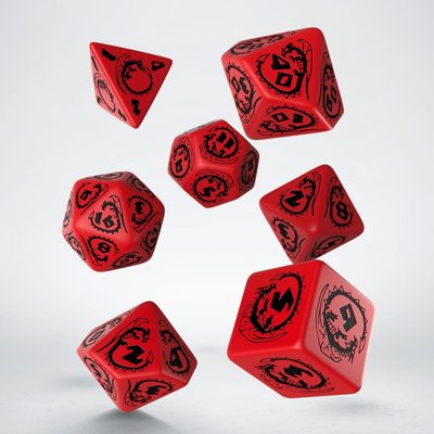 Набір кубиків Dragons Dice Set: Garnet