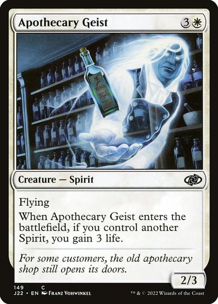 Apothecary Geist, Звичайний, 2