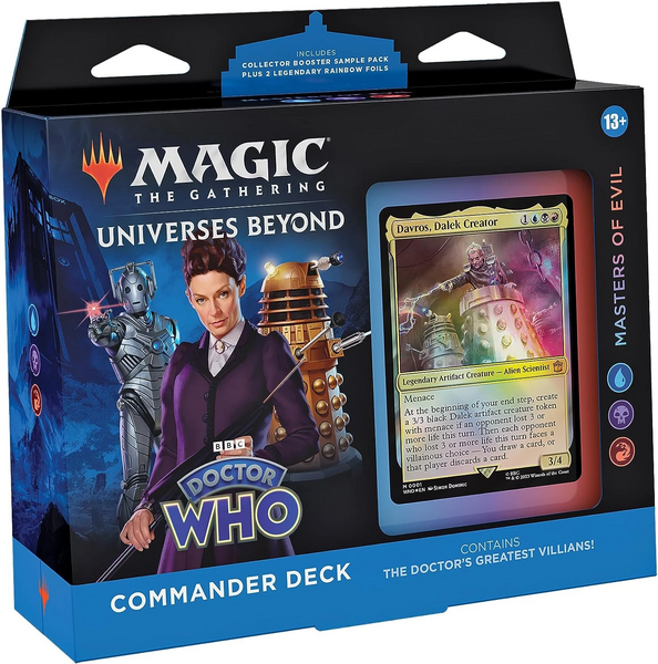 Doctor Who: Masters of Evil Commander Deck (Magic The Gathering Колода Командира)