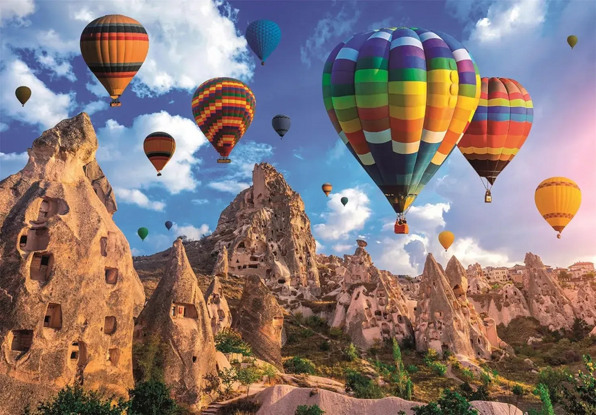 Пазли Balloons in Cappadocia, 1000, Clementoni