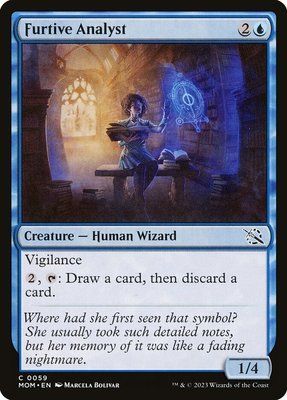 Furtive Analyst, Normal, Regular Foil