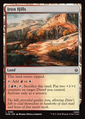 Iron Hills, Normal, Regular Foil