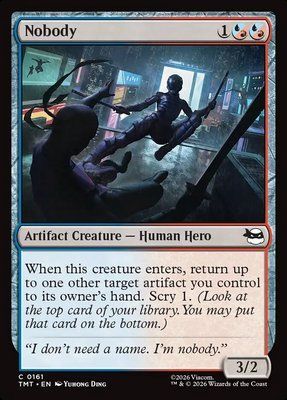 Nobody, Normal, Regular Foil