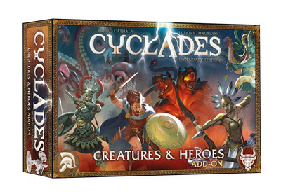 Кіклади. Легендарне видання - Монстри і герої (Cyclades: Creatures & Heroes)