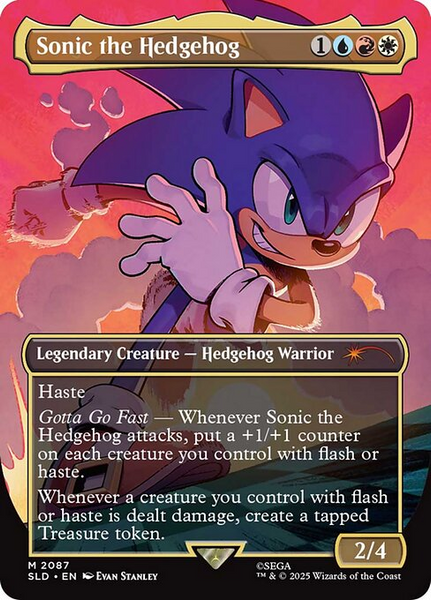 Secret Lair - Sonic Friends & Foes (Magic the Gathering Подарунковий Набір)