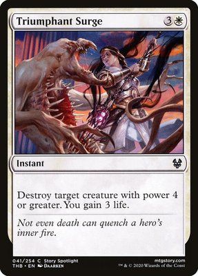 Triumphant Surge, Normal, Regular Foil