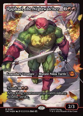 Raphael, the Nightwatcher, Normal, Regular Foil