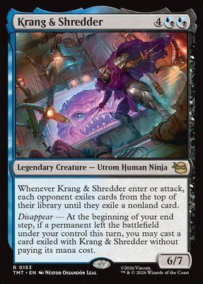 Krang & Shredder, Normal, Regular Foil