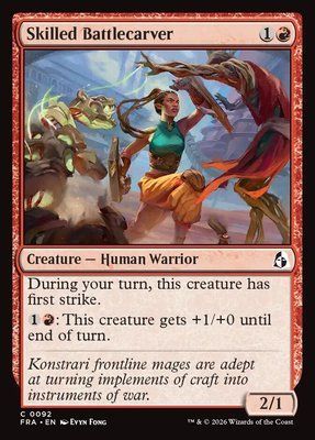 Skilled Battlecarver, Normal
