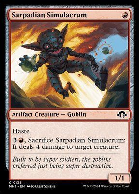 Sarpadian Simulacrum, Normal
