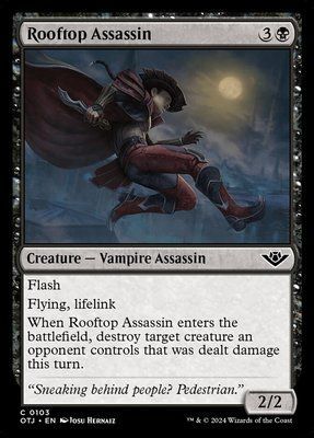 Rooftop Assassin, Normal