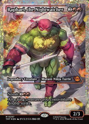 Raphael, the Nightwatcher, Normal, Fracture Foil