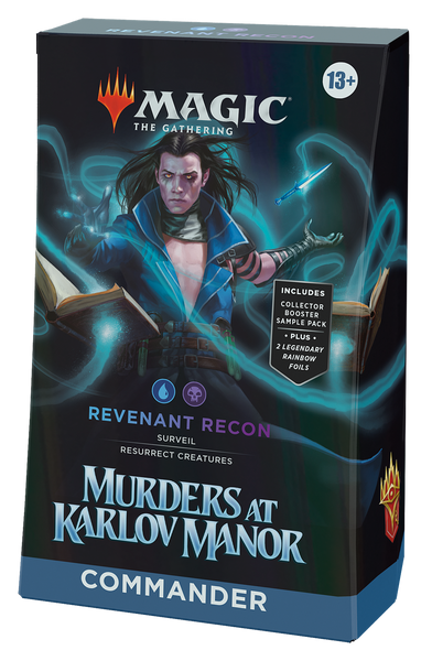 Murders at Karlov Manor Commander Deck Display (Magic the Gathering Дисплей Колод Командирів)