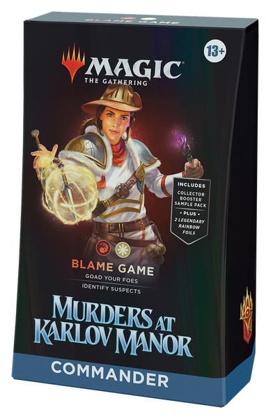 Murders at Karlov Manor Commander Deck Display (Magic the Gathering Дисплей Колод Командирів)