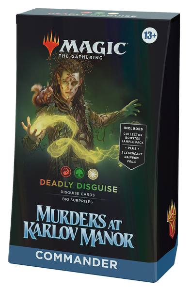 Murders at Karlov Manor Commander Deck Display (Magic the Gathering Дисплей Колод Командирів)